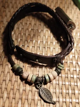 Reloj mujer cuero y acero inoxidable