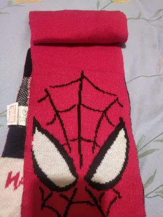 Sciarpa Spiderman Marvel Bambino Rossa