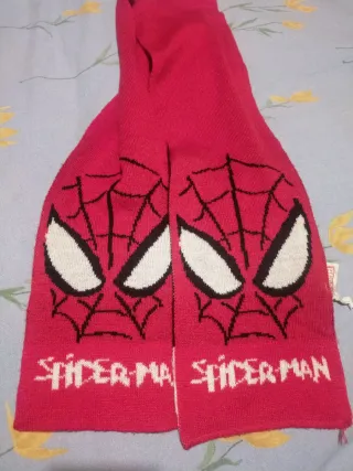 Sciarpa Spiderman Marvel Bambino Rossa