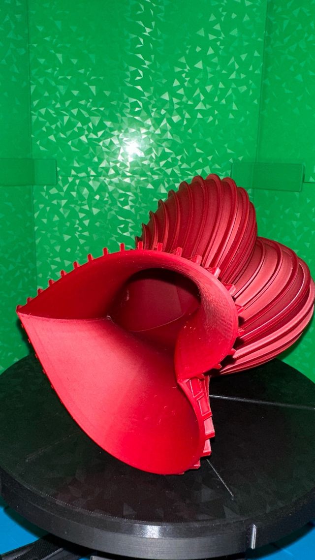 Jarrón decorativo plástico Corazón , rosa opcional