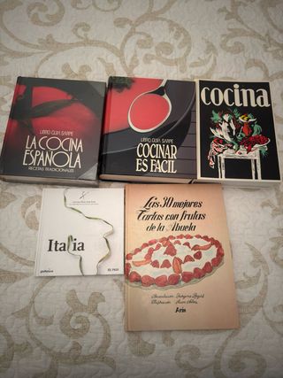 Regalo libros de cocina