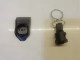 Portaesquís magnéticos para 2 pares de esquís