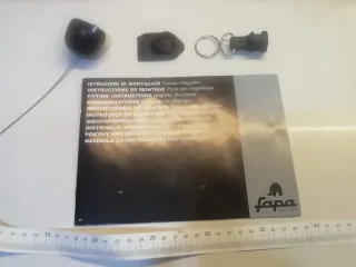 Portaesquís magnéticos para 2 pares de esquís