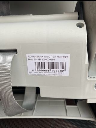 Silla Coche Britax Römer Evolutiva