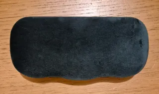 Custodia occhiali Gucci velluto blu originale