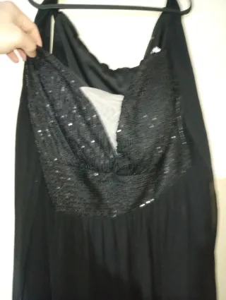 Vestido de fiesta negro