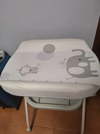 Bañera cambiador bebé plegable