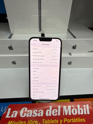 iPhone 13 128GB Rosa con garantía