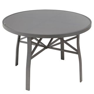 Mesa para terraza o jardín de aluminio