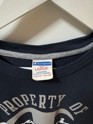 Camiseta Champion Azul Oscuro