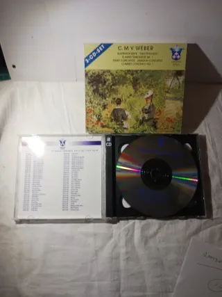 C.M.V. Weber - Conciertos para Piano, Fagot y Clar