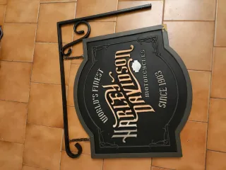 Cartello Harley Davidson World's Finest