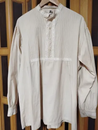 Camisa fallero beige