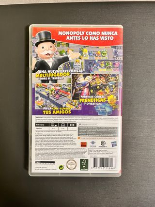 Nintendo Switch Monopoly Madness Caja