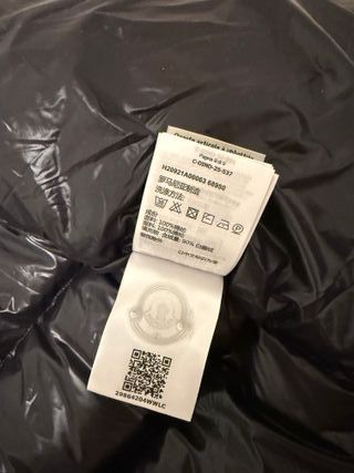 Moncler Piumino Levitha Tg 2 Nero