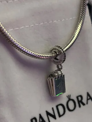 Charm Pandora Libro de Firmas Personajes Disney