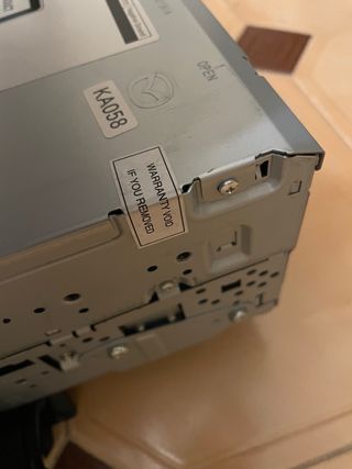 Radio originale Mazda 6 GH Bose