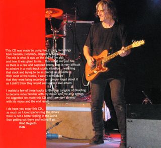 CD - ROB TOGNONI – SHAKIN' THE DEVIL'S HAND - USAD