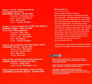 CD - ROB TOGNONI – SHAKIN' THE DEVIL'S HAND - USAD