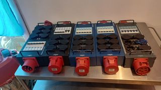 5 Splitters de Potencia 32A