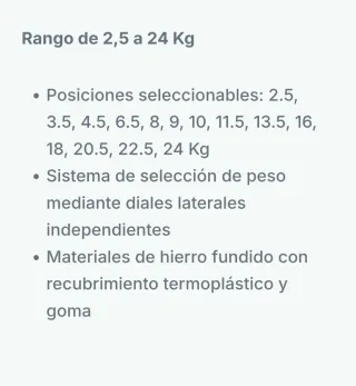 Mancuernas Ajustables (Set 2 )