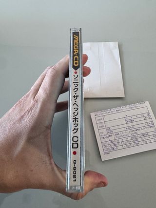 Sonic the Hedgehog Sega Mega CD Mega Drive Jap