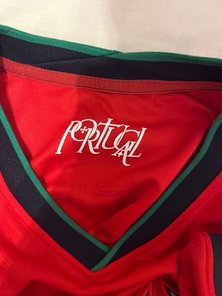 Camiseta Fútbol Portugal Nike Roja