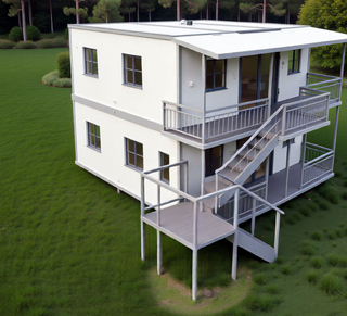 Casa prefabricada modular