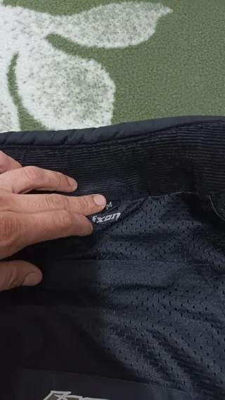 Chaqueta Motero Negra y Gris