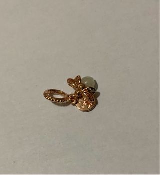 Charm Lucciola Luminosa Oro Rosa