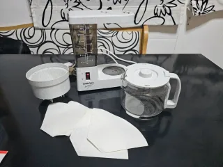 Cafetera Airport con filtros