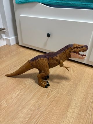 Dinosaurio T-Rex Juguete Marrón