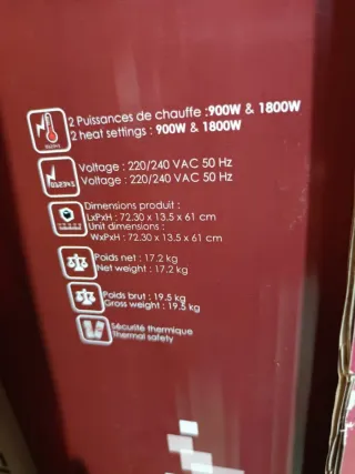 Remate final Estufas ELÉCTRICAS