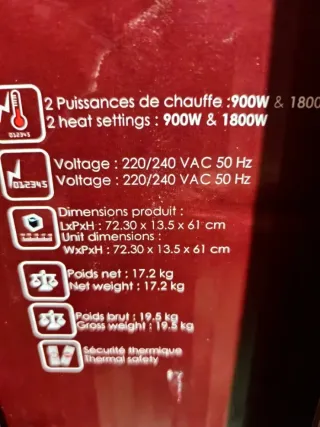 Remate final Estufas ELÉCTRICAS