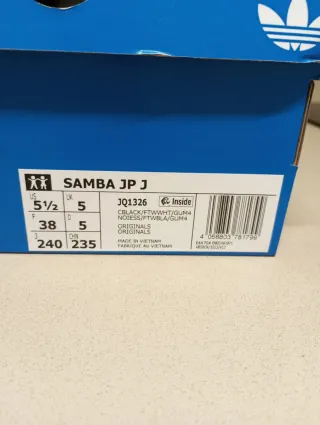 Zapatillas Adidas Samba Talla 38