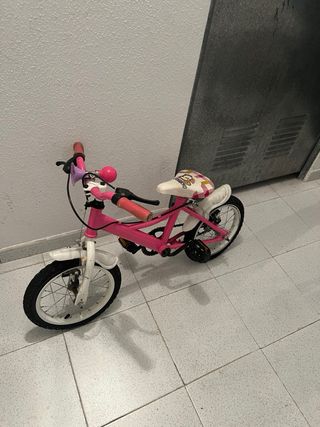 Bicicleta Niña Rosa 12