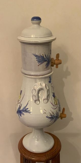 Fontana in ceramica Pastis 50 cm di altezza