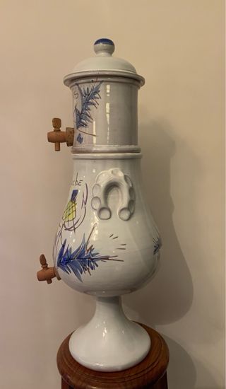 Fontana in ceramica Pastis 50 cm di altezza