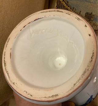 Fontana in ceramica Pastis 50 cm di altezza