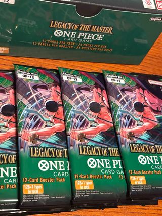 Scatola di espansione One Piece Legacy of the Master OP-12