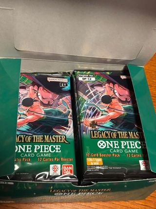 Scatola di espansione One Piece Legacy of the Master OP-12
