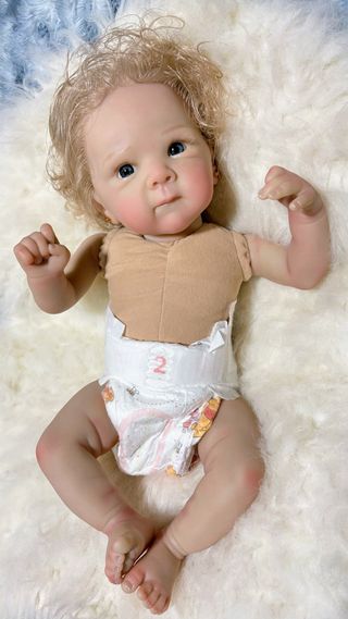 Bambola neonata Reborn realistica nuova con accessori