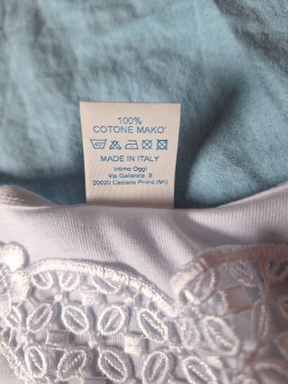 Canottiere intime bianche, Intimo Oggi, taglia 5