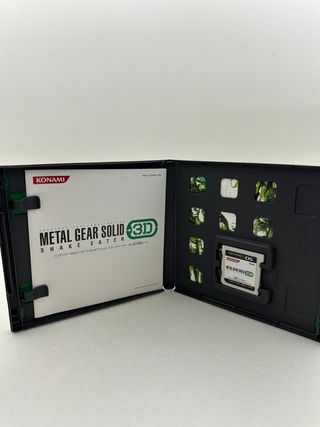 Metal Gear Solid Snake Eater 3ds ntsc Jap Testato