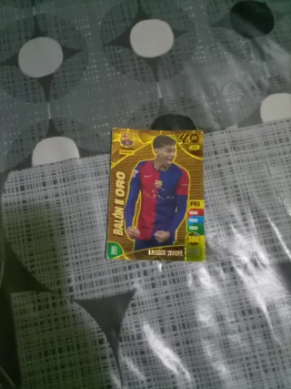 Carta Fútbol Balón de Oro