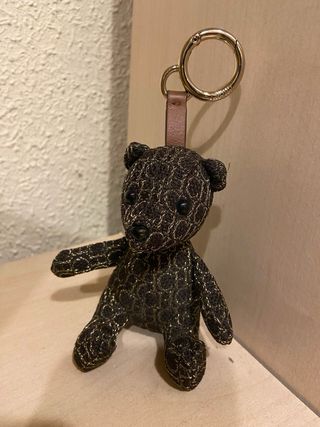 Llavero Osito CH Marrón y Dorado