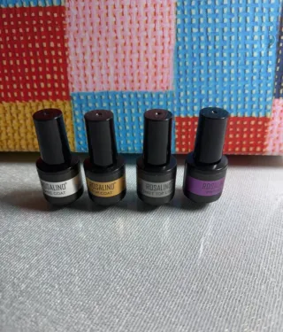 Esmaltes ROSALIND Base Coat, Top Coat, Matt Top Co
