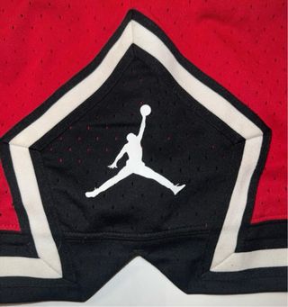 Pantaloncini Jordan Rossi e Neri