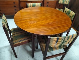 Mesa Comedor Extensible + 6 Sillas