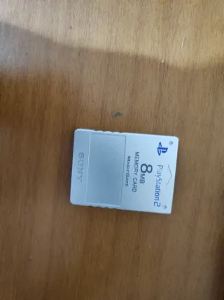 Tarjetas de Memoria PlayStation 2 (8MB)